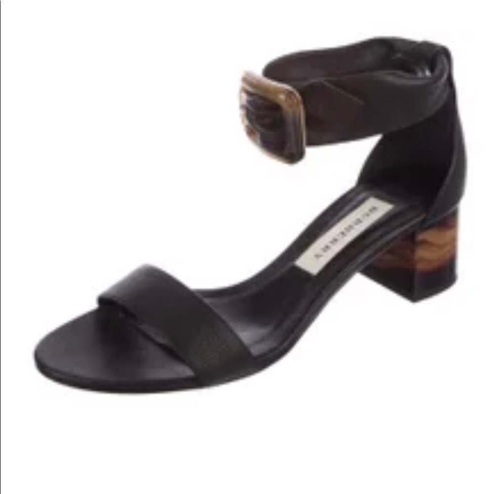 Burberry Heritage Horn Cashel 50 Sandal size 38